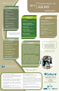 Programação Julho 2013