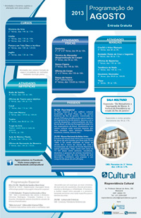 Programação Agosto 2013