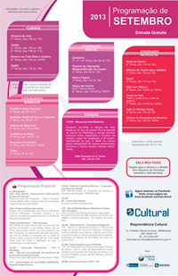Programação Setembro 2013