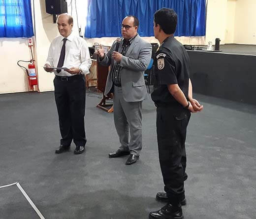 Palestra sobre planejamento financeiro para a Polícia Militar