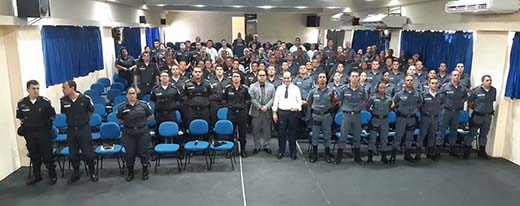 Palestra sobre planejamento financeiro para a Polícia Militar